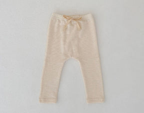 Ribbed baby pants