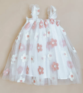 Flower Tulle Dress