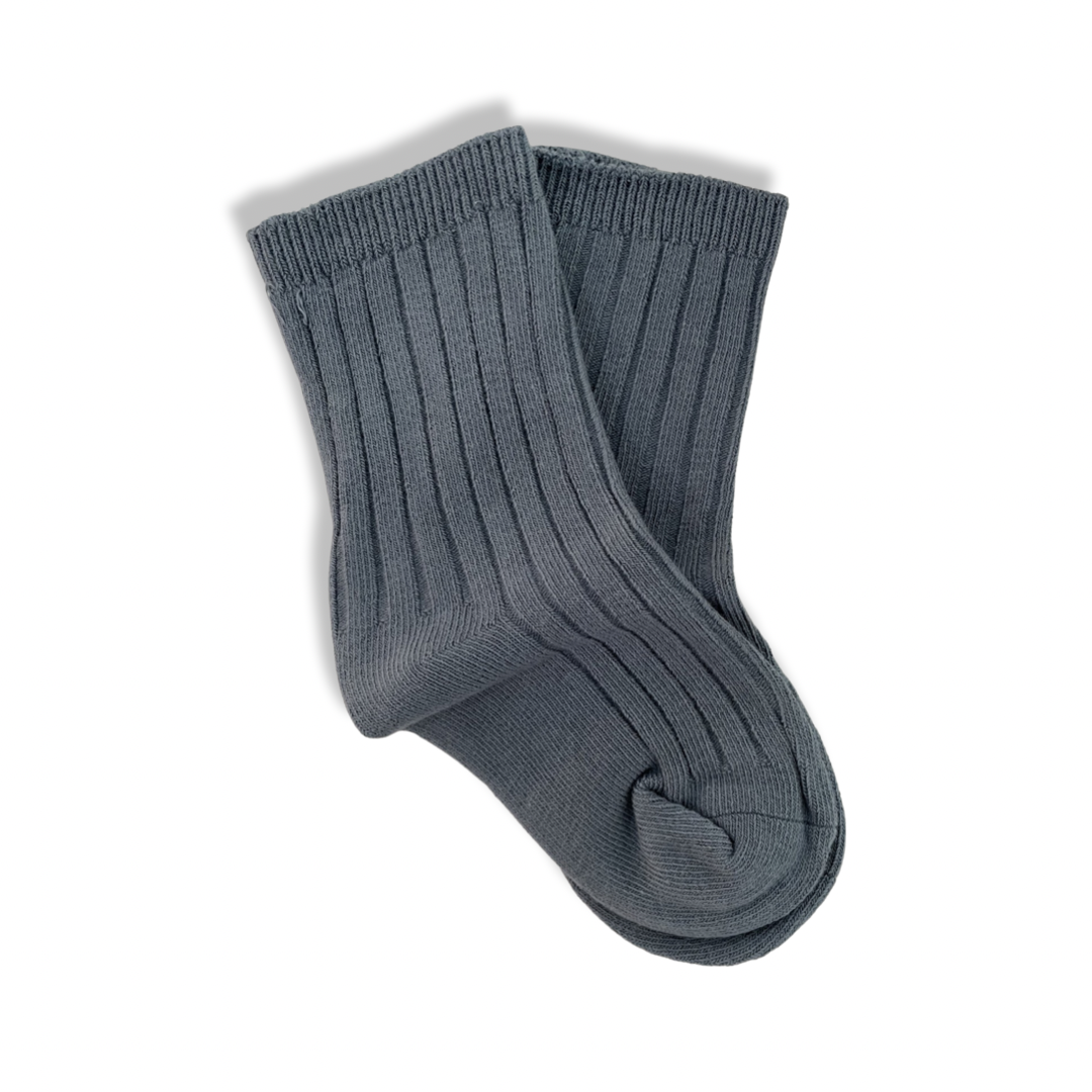 Ribbed socks